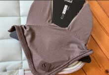 Eskadron Fliegenhaube Mesh velvet Taupe Classic Sports Full Eskadron Classic Sports