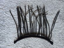 Fliegenfranzen - LEDER - Fliegenstirnband