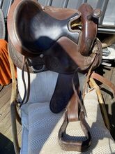 Freemax westernsattel Round Cow 17“, Fork 5 Freemax  Cow Round 