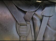 Fusion Black English Leather Dressage Saddle Fusion 