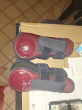 Gamaschen Bordeux Rot Fouganza