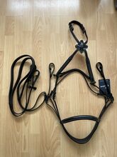 Brand New Grackle Mexican Bridle - English Leather ExionPro Grackle Bridle