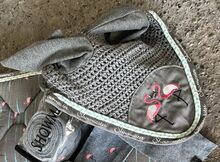 Graue Pony FLiegenhaube Flamingo Showmaster