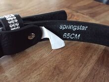 Gürtel Springstar für Mädchen 65 cm Springstar Gürtel mit Glitzer