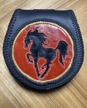 Handgefertigte Seitentasche/Gürteltasche Selbstgemacht