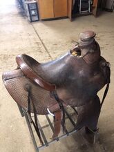 Handmade LJ Saddlery Roping Saddle LJ