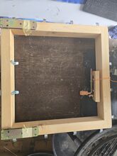 Heunetzhalter Wandmontage Schreinerei  Heunetzhalter 