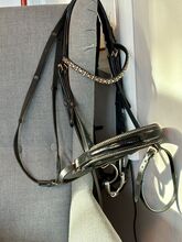 Heinick Lacktrense, Trense, Turnier, Lack, Strass, rosé, NEU Heinick