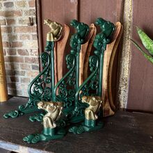 Historische Sattelhalter Trensenhalter Sattelkammer