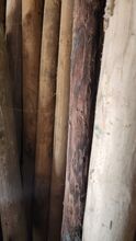 Holzpfähle