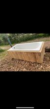 Holzverkleidung für Badewanne, Tränke für paddock DIY DIY