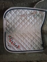 HV Polo Dressurschabracke Altrosa mit Print & Kordel - Wegen Umstieg auf Westernreiten