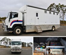 2008 Isuzu FVR Horse Truck