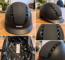 uvex suxxeed Starshine Black Reithelm | Gr. S 55–60 | sturzfrei