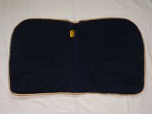 Kavalkade Polopad Wendepad 55 cm marine blau beige Dressur Schabracke Puff Pad Puffpad Kavalkade Polopad