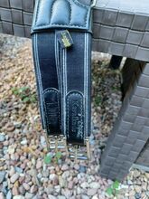 Kavalkade Sattelgurt Dekor Softleder, 130cm, schwarz Kavalkade