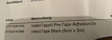 Kinesiotape 3 Rollen schwarz plus Pre-Tape Klebespray Vetkin Vetkin