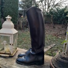 Klassische Lederreitstiefel N.n. Hochwertige Dressurreitstiefel