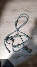 Knotenhalfter Grau/Blau