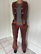 longchaps und Weste Gr.38/40