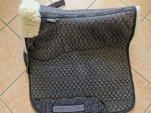 Lammfellsatteldecke Euroriding Satteldecke mit Lammfell 