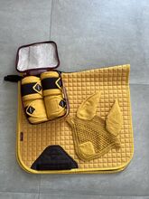 Lemieux Mustard Schabracke + Fliegenhaube + Bandagen