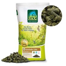 LEXA Grünhafer Cobs, Grünhafer, Pferdefutter, 20 kg LEXA, Xaver Scheule GmbH Grünhafer Cobs, 20 kg