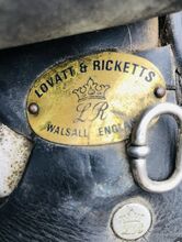 Lovett & Ricketts 17” saddle for sale Lovett & Ricketts