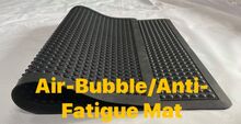 Air-Bubble/Anti-Fatigue Rubber Mat With Safety Edging-Size-90x120cmx12mm Door/Kitchen/Workshop Mats Rainbow Mart  Bubble