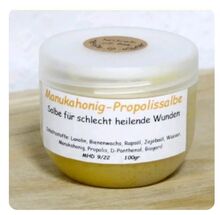 Manukahonig-Propolissalbe Handmade Salbe