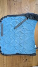 Mattes Schabracke Dressur L Mattes Samt ocean chrystal