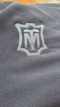Mattes Abschwitzdecke blau Mattes  Mattes Paradedecke Fleece