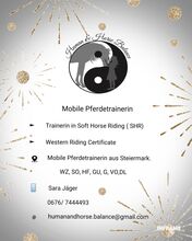 Mobile Pferdetrainerin