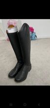 Moretti black regular calf riding boots Moretti