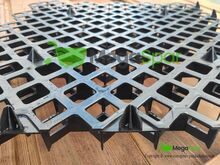 Rasengitter für Parkplätze NEOGRID 40 Kiesgitter & ideale Bodengitter MEGASPAR - Online Shop Rasengitter | Paddockplatten | Kunststoffmatten & Parkplatzgitter 