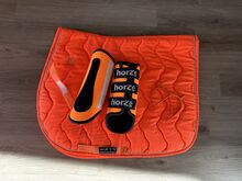 Neonorange Schabrackenset Horze und HKM 