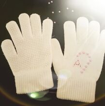 Neue Handschuhe mit Strass
