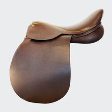 New Polo Horse Saddle - Top Quality - Argentinean Buffalo leather - 19' Brown The Argentinian