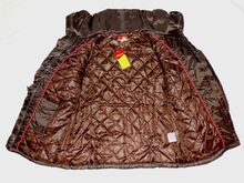 Neue Winter-Jacke Jill M dunkelbraun Reitjacke Outdoorjacke Steppjacke braun Winterjacke Neu Goldhorse Jill
