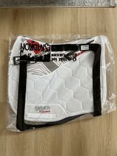 Neue Eskadron mesh Compact Schabracke mit grip weiß WB DR Eskadron  Mesh compact 