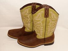 Neue STONEDEEK Westernstiefel Western Boots Hailey Größe 38 Braun, Olive STONEDEEK Hailey