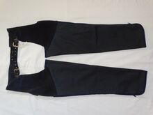 Neue Glenwood Longschaps S Regenchaps schwarz mit Flanell Stoff unterlegt Glenwood Longchaps