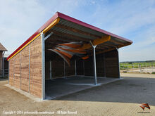 Offenstall kaufen - Pferdeunterstand, Weideunterstand, Laufstall für Pferde & Weidehütte AUSSENBOXEN Pferdeunterstand - Weideunterstand - Unterstand - Offenstall bauen