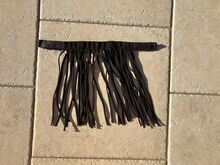 Fliegenstirnband schwarz unisex