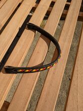 Stirnriemen schwarz-rot-gelb