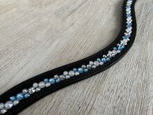 Stirnriemen "Wintertraum" mit original Swarovski DIY