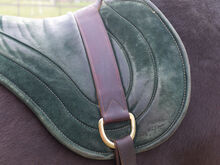 Originales Parelli Bareback Pad in schönem grün! Reitpad, Lederpad, Tannengrün Parelli Natural Horsemanship Bareback Pad