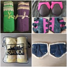 Paket Bandagen Gamaschen Unterleger Eskadron, Riderschoice, Gera