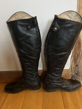 Parlanti black leather riding boots Parlanti