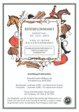Reiterflohmarkt im Hamburger Reiterverein am So 02.07. Alle